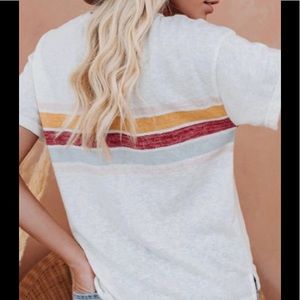 Striped Cozy Tee shirt